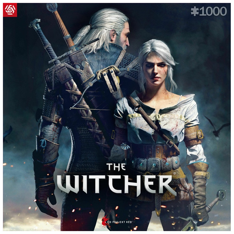 GLO GAMING PUZZLE: THE WITCHER GERALT & CIRI