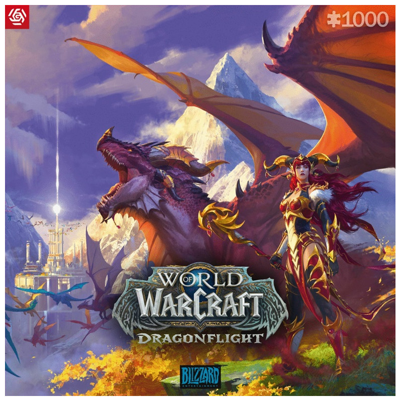 GLO GAMING PUZZLE: WORLD OF WARCRAFT DRAGONFLIGHT