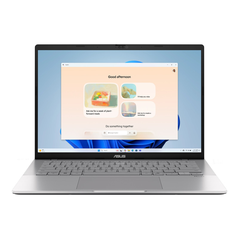 ASUS Vivobook S 14/M3407HA-LY028W/R5-220/14''/WUXGA/16GB/1TB/AMD int/W11H/Silver/2R