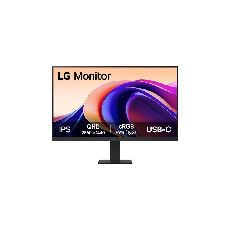 24'' LG LED 24U631A-B: IPS, QHD, USB-C