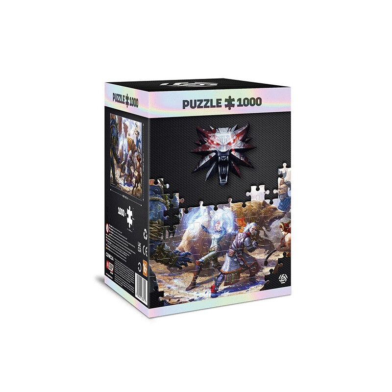 GLO THE WITCHER: GERALT & TRISS IN BATTLE