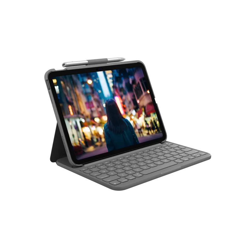 Logitech Slim Folio pre iPad 10th gen. (CZ, grav.)