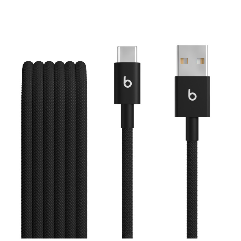 Beats USB-A/USB-C Woven Cable (1.5m)-Black (2ks)