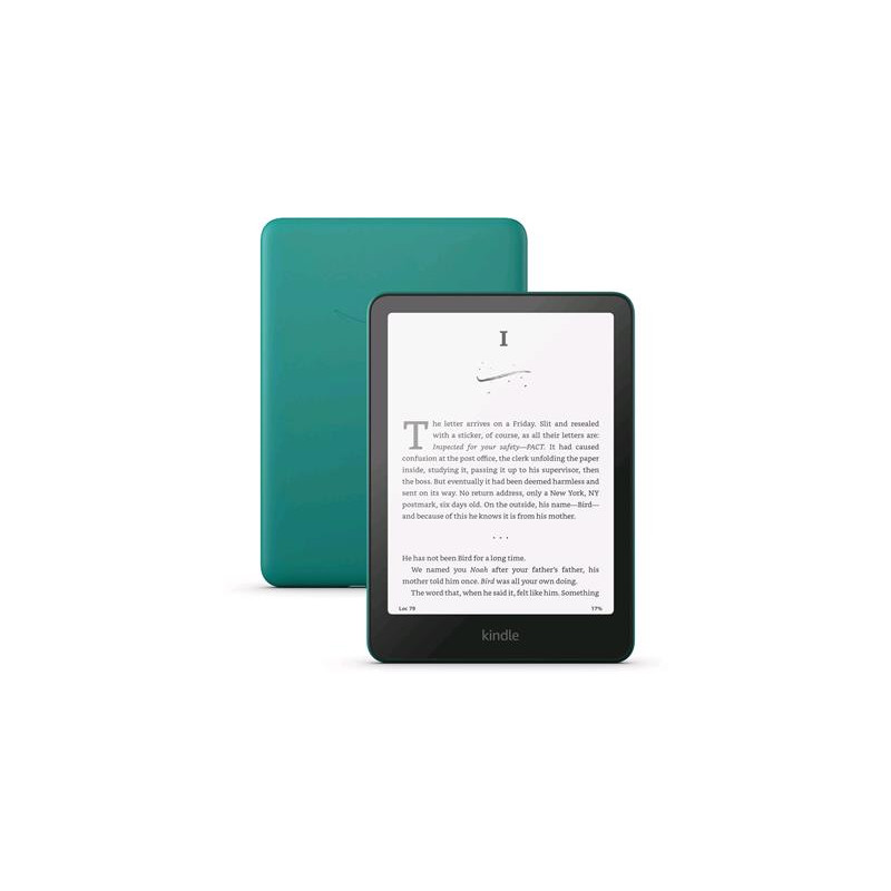 E-book Amazon Kindle Paperwhite 2024 (16 GB), jade, s reklamou