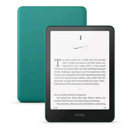 E-book Amazon Kindle Paperwhite 2024 (16 GB), jade, s reklamou