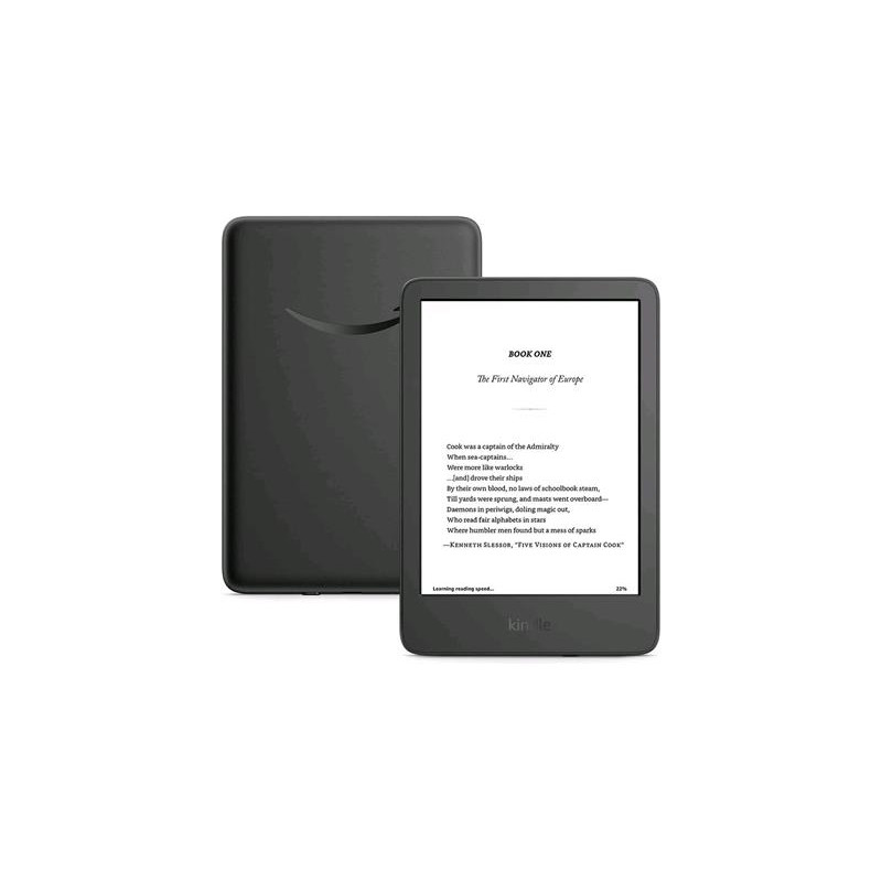 E-book Amazon Kindle Touch 2024 (16 GB), čierna, s reklamou