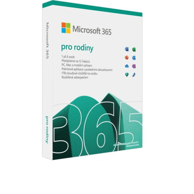 Microsoft 365 Family FY25H2 Mac/Win, 1 Rok, HU