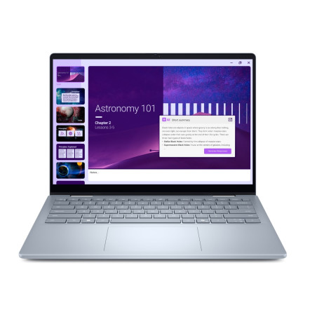 Dell 14 Plus 2-in-1/DB04250/U7-256V/14''/WUXGA/T/16GB/512GB/Arc 140V/W11P/Silver/3RNBD