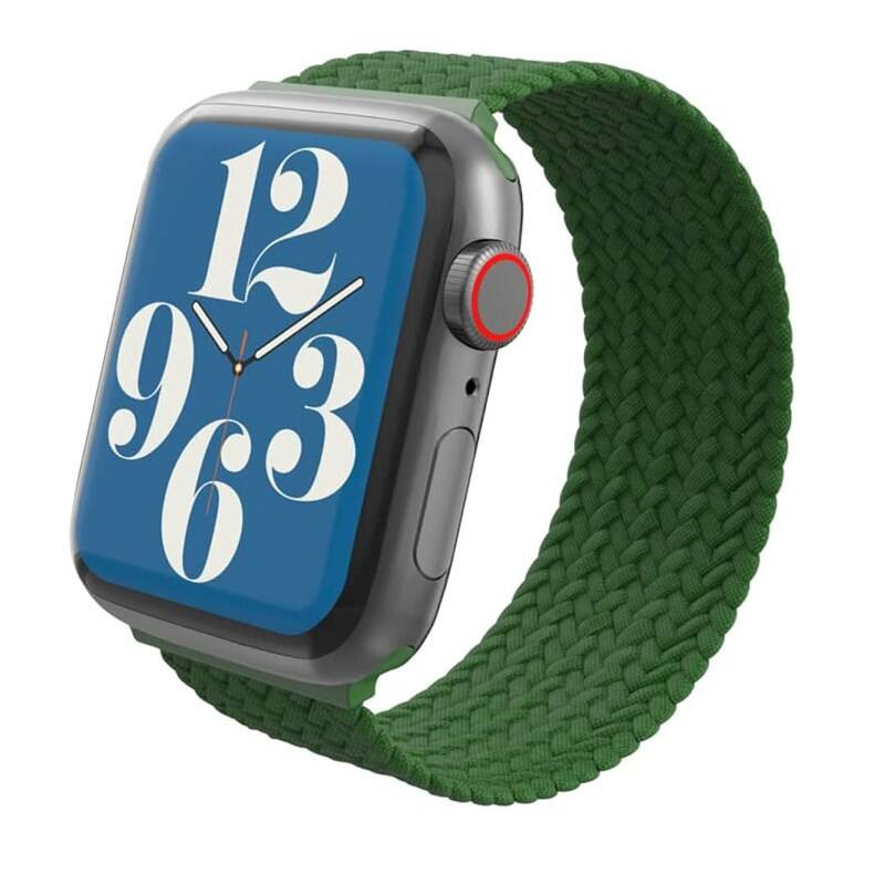 ZAGG remienok Apple Watch 45/44/42mm SM zelená