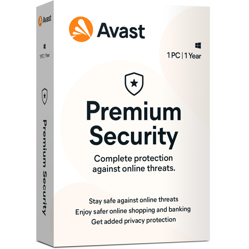 Renew AVAST Premium Security for Windows 1 PC 2 Y