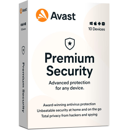 Renew AVAST Premium Security MD up to 10 conn. 2Y