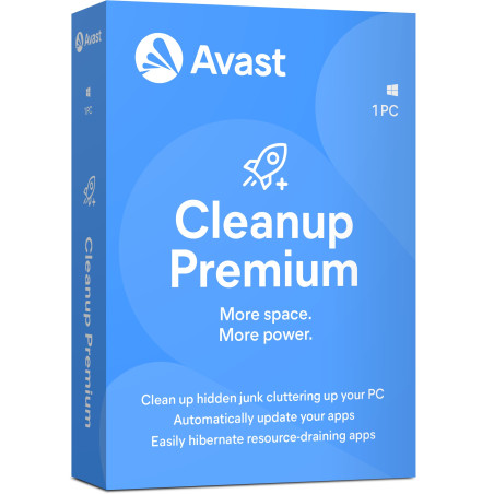 Renew AVAST CleanUp Premium - 1 PC 1Y