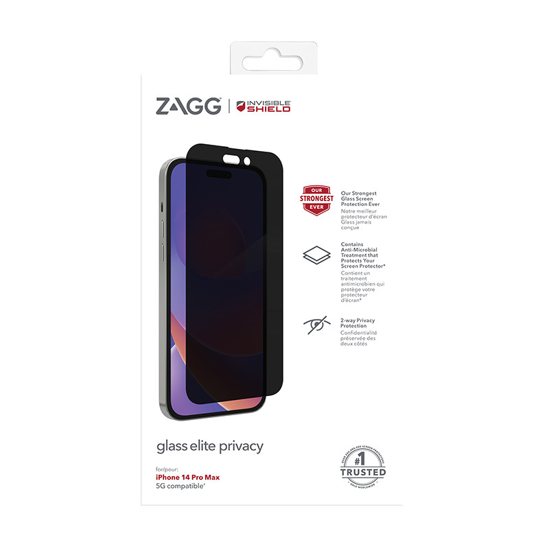 ZAGG Invisible Shield Elite Privacy sklo iPhone 14 Pro Max