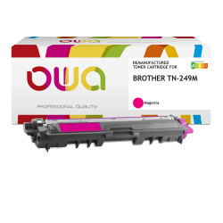 OWA Armor toner kompatibilný s Brother TN-249M, 4000st, červená/magenta