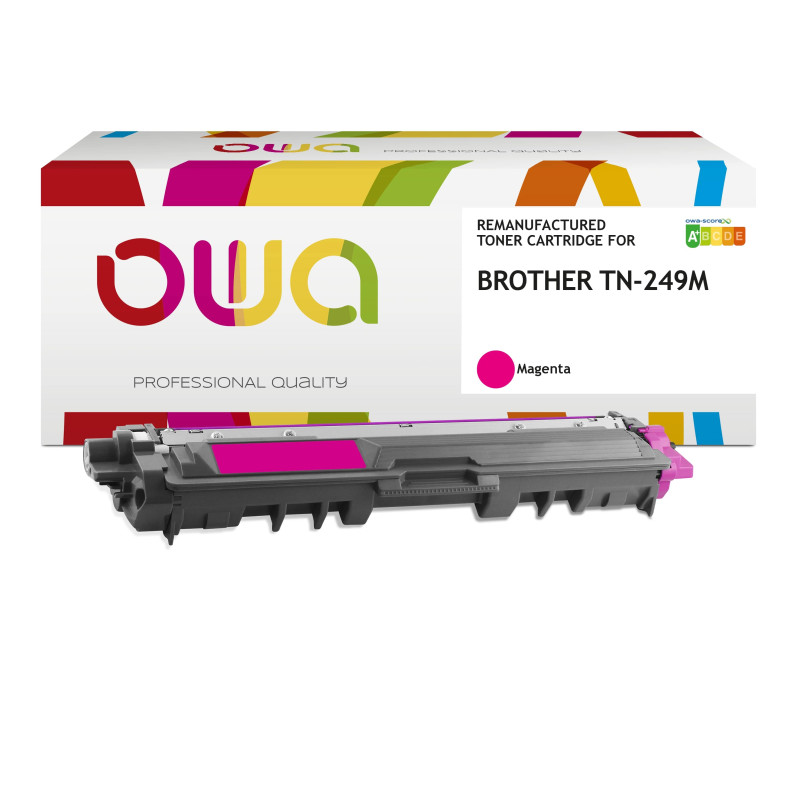 OWA Armor toner kompatibilný s Brother TN-249M, 4000st, červená/magenta