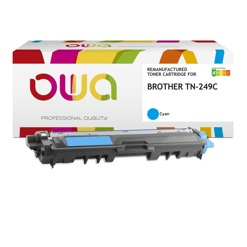 OWA Armor toner kompatibilný s Brother TN-249C, 4000st, modrá/cyan