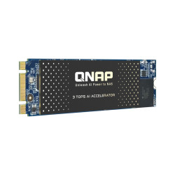 QNAP QAI-M100 - Rockchip RK1808 Cortex-A35 1.6GHz, 3 Top NPU, M.2 2280 PCIe Gen2 x1 AI accelerator