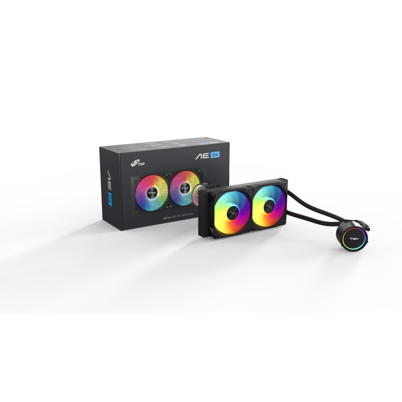 FSP Vodné chladenie AE24-B, Black