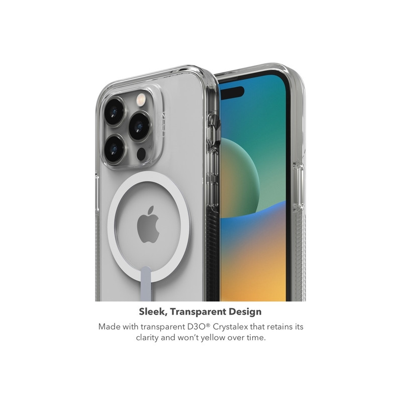 ZAGG GEAR4 Crystal Palace Snap kryt iPhone 14 Pre priehľadný