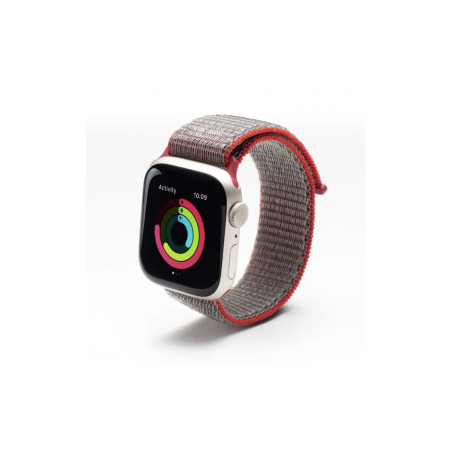 ZAGG GEAR4 spor. remienok Apple Watch 45/44/42mm červená