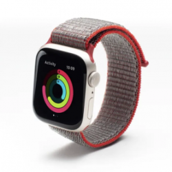 ZAGG GEAR4 spor. remienok Apple Watch 41/40/38mm červená