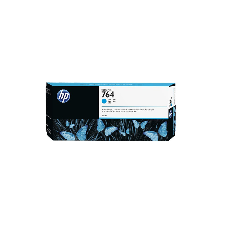 HP no 764 azúrová ink. kazeta, C1Q13A