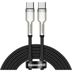 Baseus Dátový kábel Cafule USB-C/USB-C 2m 100W čierny