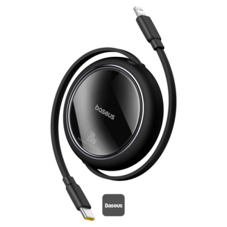 Baseus Dátový kábel Free2Pull USB-C/Ligtning 1m 20W čierny