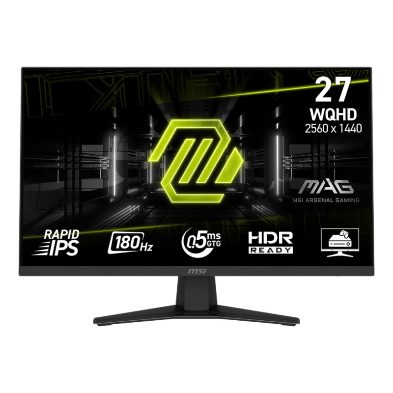 MSI MAG/274QF/27''/IPS/QHD/180Hz/0,5ms/Black/2R