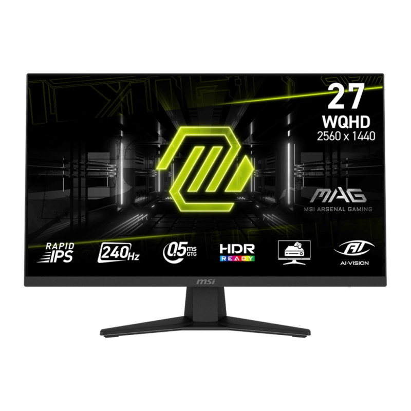 MSI MAG/274QF X24/27''/IPS/QHD/240Hz/0,5ms/Black/2R
