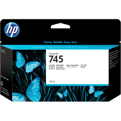 HP 745 atramentová náplň foto. čierna, F9J98A