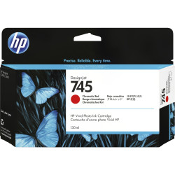 HP 745 atramentová náplň chróm. červená, F9K00A