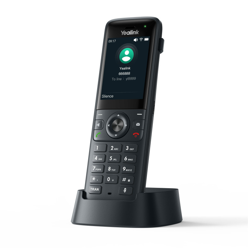 Yealink AX83H Wi-Fi 6 telefón, BT, 2,4'', 4 SIP