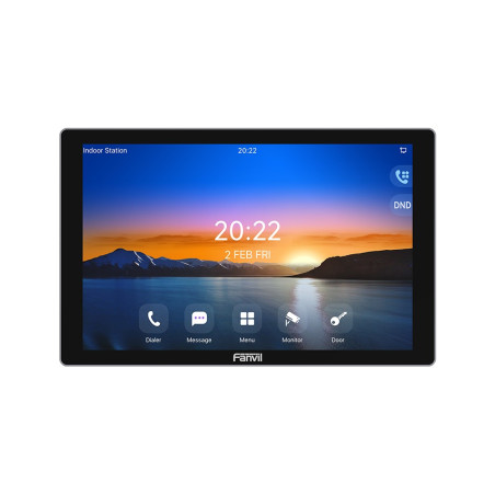 Fanvil i506W SIP vnútorná dotyková stanica, 10,1'', Wi-Fi, PoE, 1080p