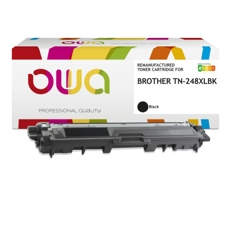 OWA Armor toner kompatibilný s Brother TN-248XL BK, 3000st, čierna/black
