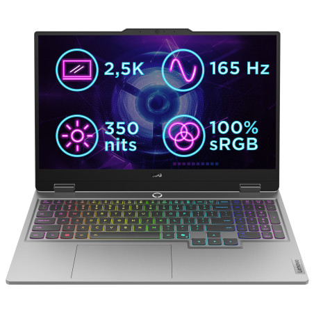 Lenovo LOQ/15IRX10/i7-14700HX/15,6''/QHD/32GB/1TB/RTX 5060/bez OS/Gray/2R