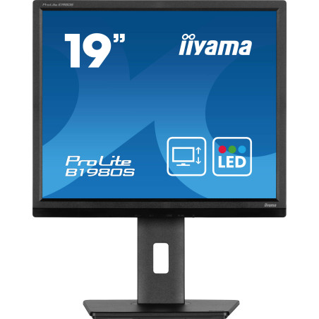 19'' LCD iiyama ProLite B1980S-B1: 1280x1024, HDMI, DP