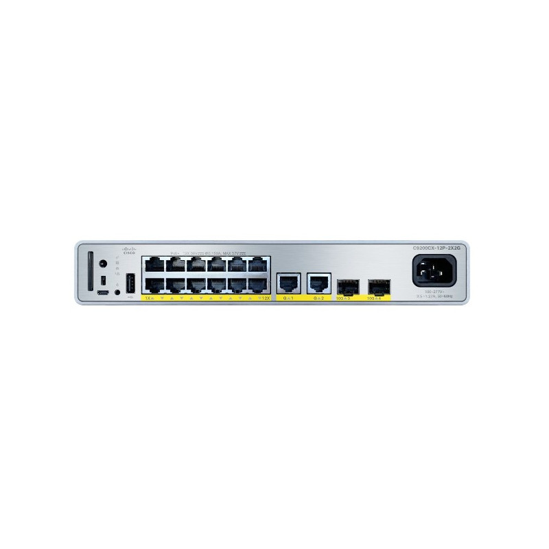Cisco Catalyst Compact C9200CX-12P-2X2G-E REFRESH