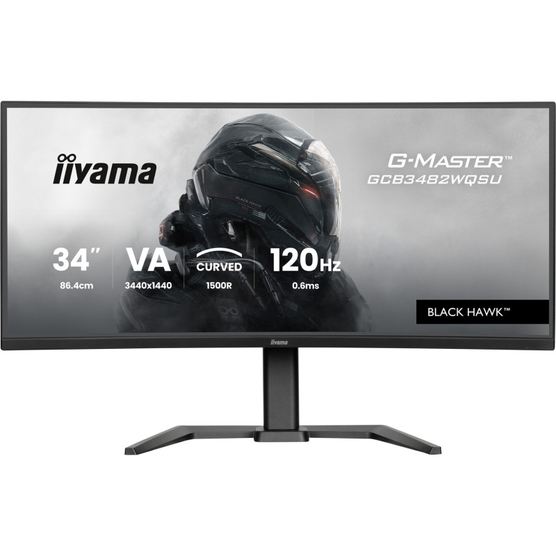 iiyama G-Master/GCB3482WQSU-B1/34''/VA/wQHD/120Hz/0,6ms/Black/3R