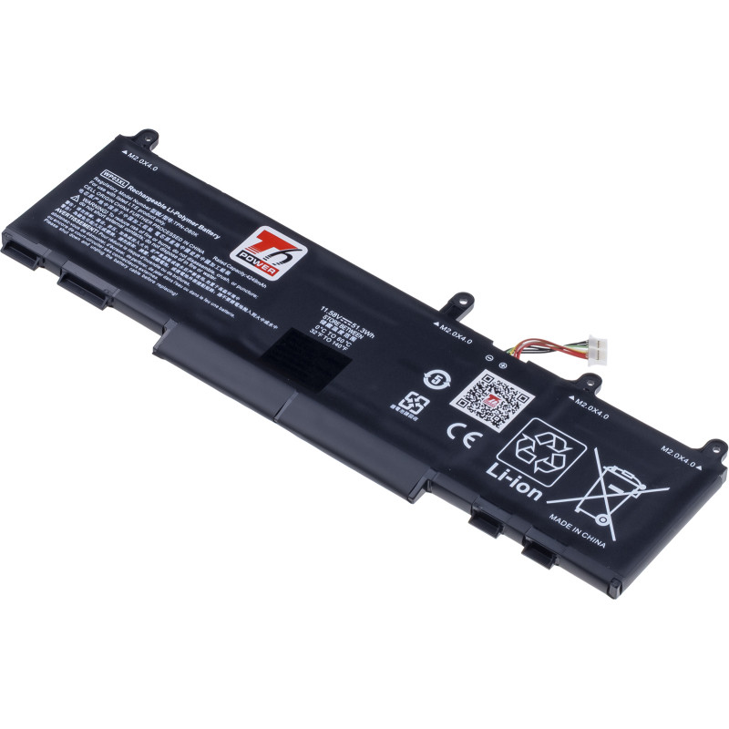 Batéria T6 Power HP EliteBook 830 G9, 840 G9, 860 G9, 1040 G9, 4430mAh, 51,3Wh, 3cell, Li-pol