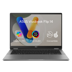 ASUS Vivobook Flip 14/TP3407SA-OLED041X/Ultra 7 Procesor 258V/14''/WUXGA/T/32GB/1TB/Arc/W11P/Gray/2R