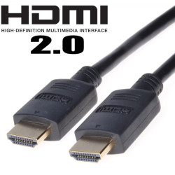 PremiumCord HDMI 2.0 High Speed+Ethernet, pozlátené konk., 7,5m