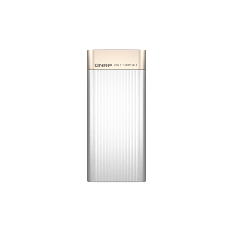 QNAP QNA-UC10G1T - adaptér USB-C 4 (podpora Thunderbolt 3 a 4) na 10GbE NBASE-T (pasívne chladenie)