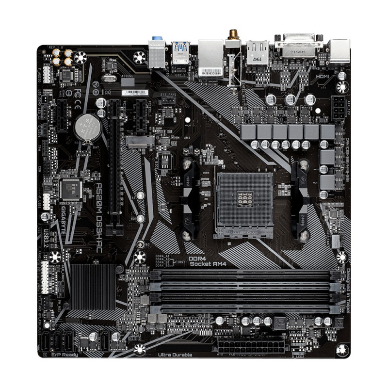 GIGABYTE A520M DS3H AC