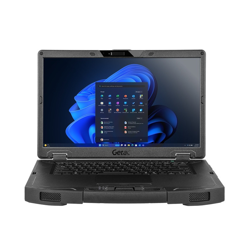 Getac/S510/Intel® Core™ Ultra 5 procesor 125U/15,6''/FHD/8GB/256GB/Arc/W11P/Black/3R