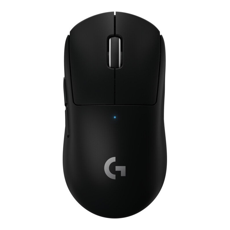 Logitech G Pro X Superlight/Herná/Optická/Pre pravákov/25 600 DPI/Bezdrôtová USB/Čierna