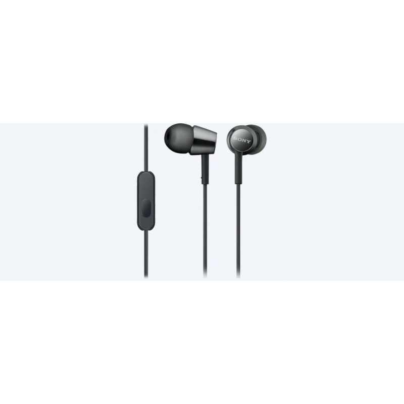 SONY slúchadlá MDR-EX155AP, čierne