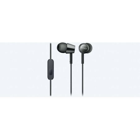 SONY slúchadlá MDR-EX155AP, čierne