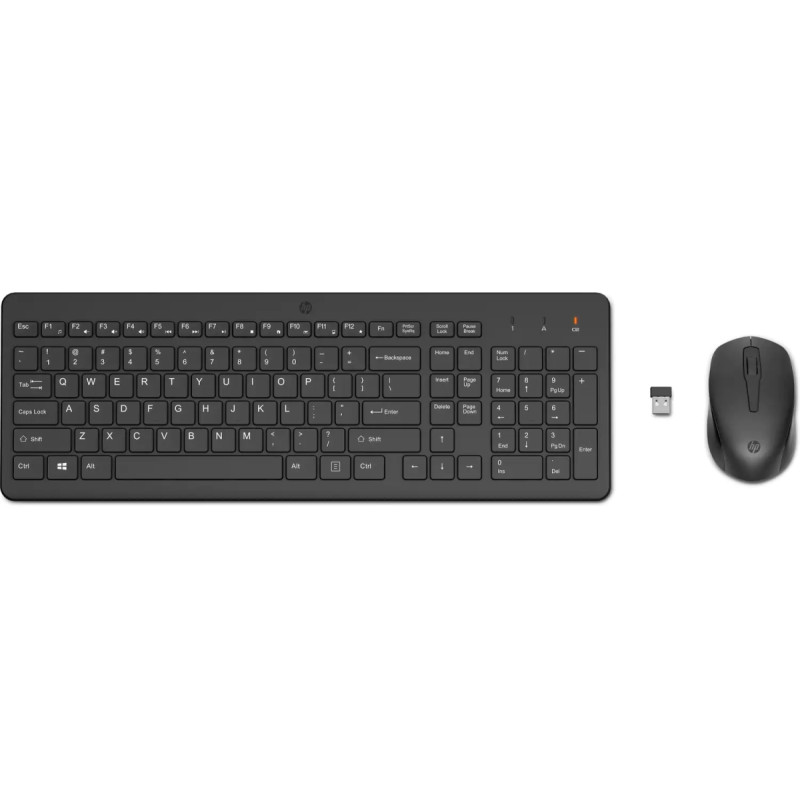 HP 330 klávesnica a myš/bezdrôtová/black US