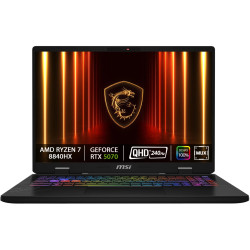 MSI Crosshair/A16 HX D8WGKG-021CZ/R7-8840HX/16''/2560x1600/32GB/1TB/RTX 5070/W11H/Gray/2R